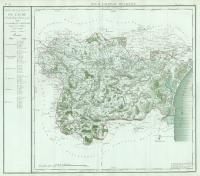 Les 6 districts du département de l'Aude en 1790
