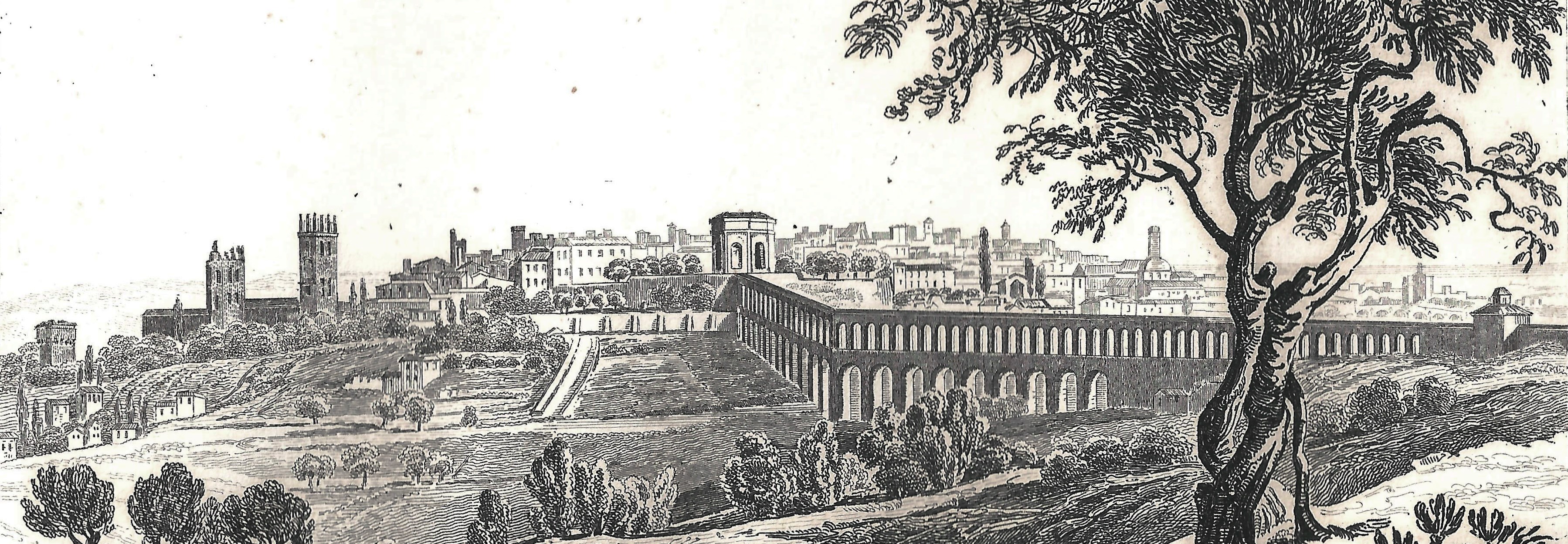Vue générale de Montpellier (1835)